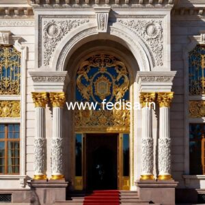 Luxury Hotel Entrance Gate Design Ideas for Grand Hospitality No-001