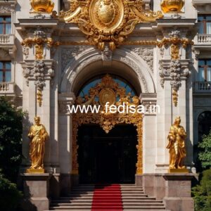 Contemporary Hotel Entrance Gate Design Inspiration No-004