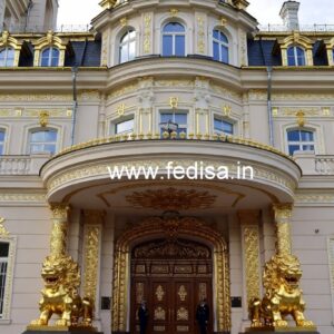 Stylish Hotel Front Gate Design for Luxury Hotels No-005