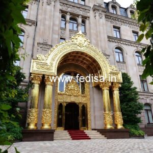 Premium Hotel Main Entrance Gate Design Ideas No-008