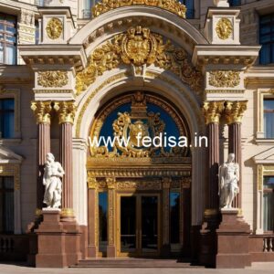 Creative Hotel Entrance Gate Design for Resorts No-013