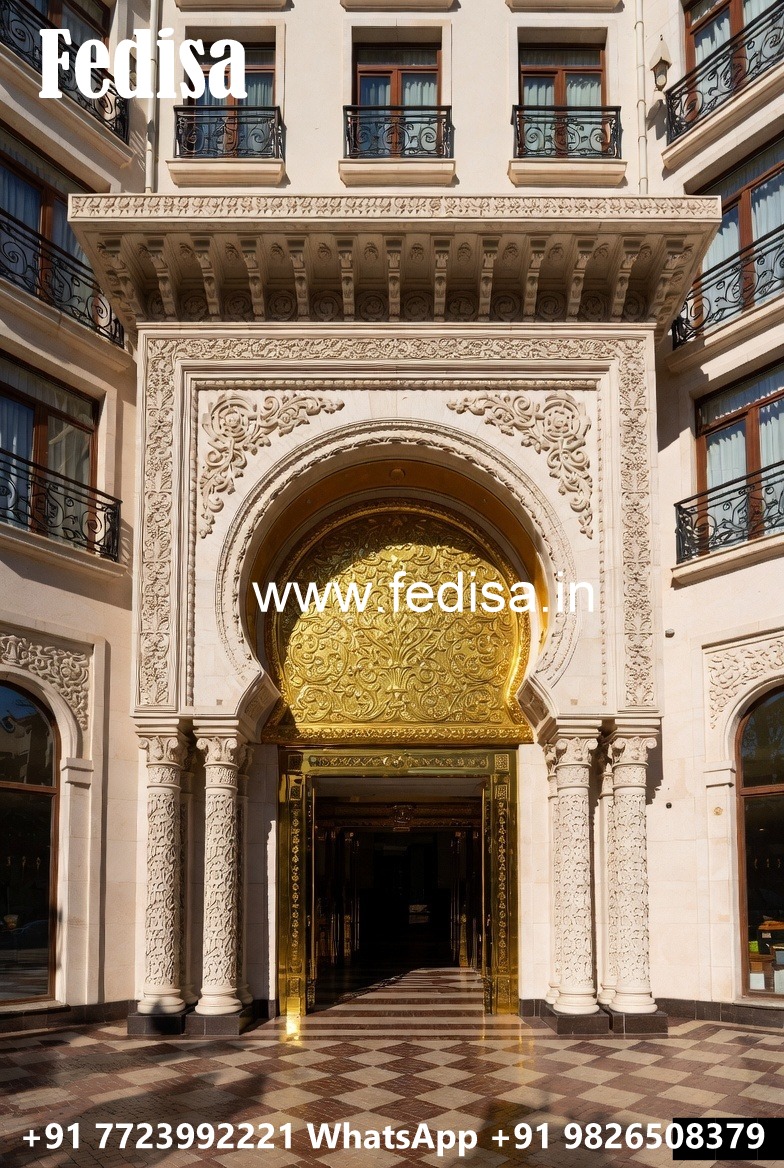 Beautiful Hotel Entrance Gate Design for Luxury Stay No-019