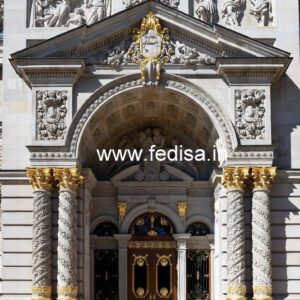 Hotel Entrance Gate Design with Contemporary Appeal No-022