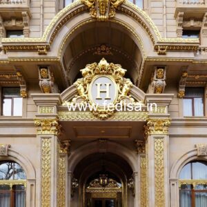 Elegant Luxury Resort Gate Design Concepts No-040