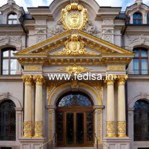 Hotel Entrance Gate Design with Traditional Touch No-041
