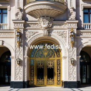 Resort Style Hotel Entrance Gate Design Ideas No-044