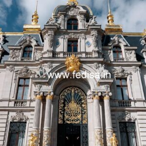 Modern Resort Entrance Gate Design for Luxury Stay No-064