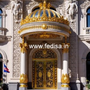 Hotel Main Gate Design with Premium Look No-067