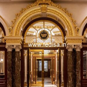 Resort Hotel Entrance Gate Design with Water Features No-068