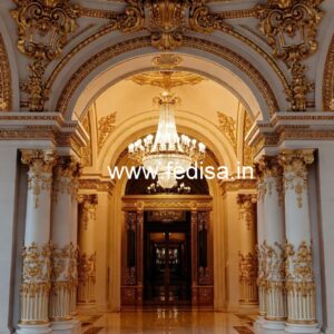 Modern Luxury Hotel Exterior Gate Design No-083