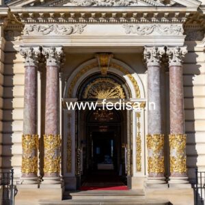 Hotel Main Entry Gate Design with Luxury Style No-085