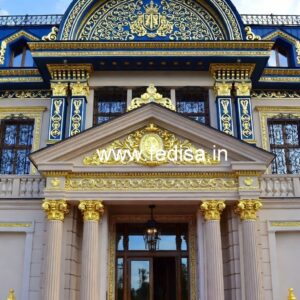Hotel Front Elevation Design for Commercial Buildings No-127