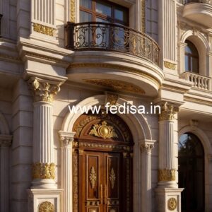 Elegant Resort Hotel Elevation Design Inspiration No-130