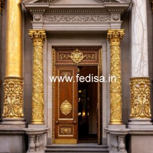 Hotel Elevation Design with Contemporary Exterior No-141