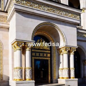 Hotel Elevation Design with Minimalist Style No-146