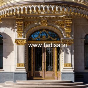 Elegant Hotel Exterior Design with Modern Features No-152