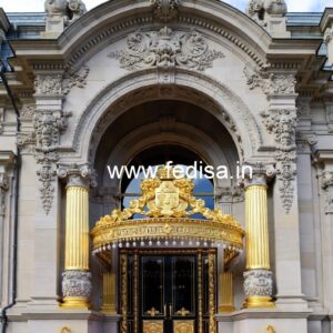 Luxury Hotel Architecture Front View Design No-160