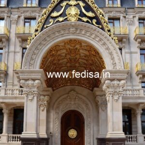Elegant Luxury Hotel Elevation Design Ideas No-172