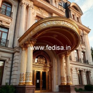 Hotel Exterior Design Inspiration for Modern Resorts No-182