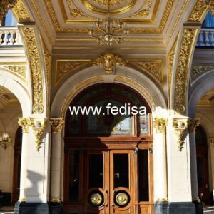 Hotel Elevation Design with Premium Entrance Style No-184
