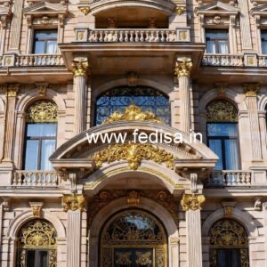 Hotel Front Architecture Design with Modern Luxury No-194