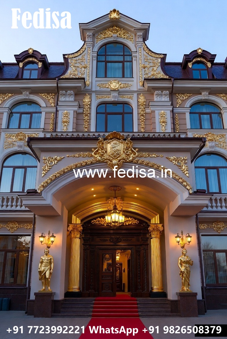 Premium Hotel Front Facade Design Ideas No-196
