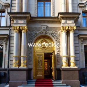 Luxury Hotel Front View No-214