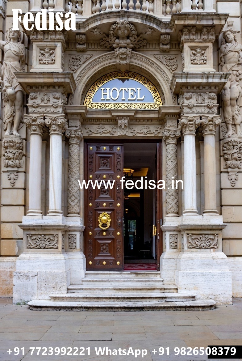 Hotel Entrance Elevation No-219