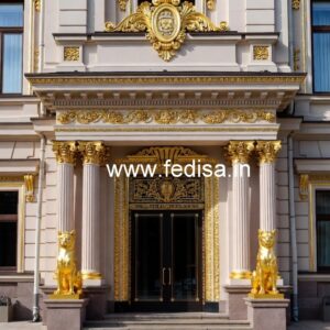 Contemporary Hotel Elevation for Luxury Resorts No-419