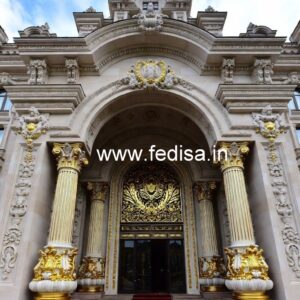 Luxury Hotel Exterior Design with Balcony No-471