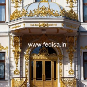 Contemporary Luxury Front Elevation Concepts No-506