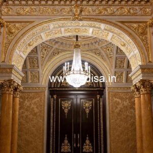 Contemporary Luxury Hotel Front View No-523