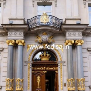 Elegant Luxury Resort Exterior Facade No-547