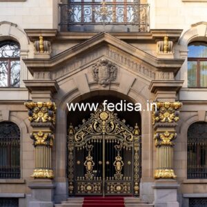 Luxury Hotel Exterior with Decorative Architecture No-571