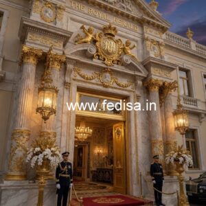 Elegant Luxury Front Facade for Hotels No-593