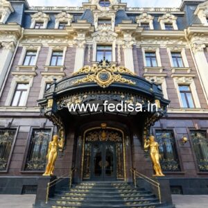Premium Luxury Hotel Exterior with Lighting No-597