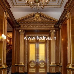 Modern Hotel Entrance Gate Design for Luxury Resorts No-602