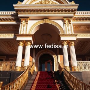 Stunning Hotel Entrance Gate Design for Grand Welcome No-615