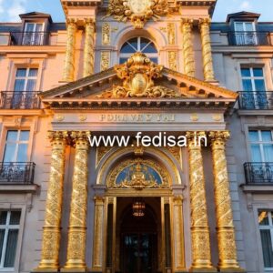 Decorative Hotel Gate Design for Modern Buildings No-617