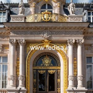 Modern Resort Gate Design for Hotel Entrances No-620