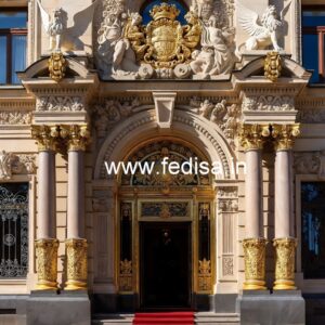Resort Style Hotel Entrance Gate Design Ideas No-644