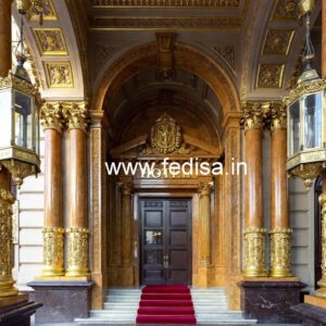 Hotel Exterior Gate Design with Premium Materials No-647