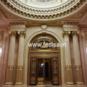 Hotel Front Entrance Design with Luxury Gate Style No-650