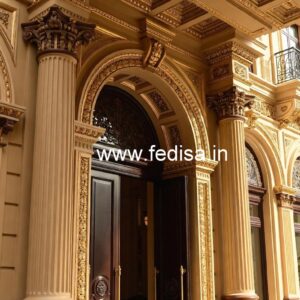 Elegant Hotel Gate Design with Modern Finishing No-653