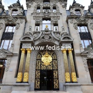 Luxury Hospitality Gate Design for Modern Hotels No-666