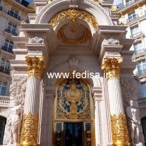 Hotel Entrance Gate Design for Boutique Resort No-675