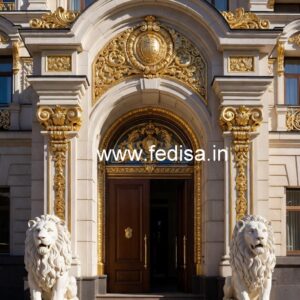 Luxury Hotel Front Entrance Architecture Inspiration No-678