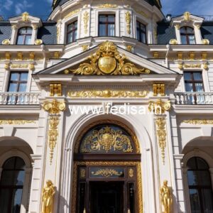 Resort Entrance Gate Design for Premium Hospitality No-687