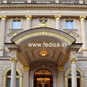 Hotel Exterior Entrance Gate Design with Grand Appeal No-693