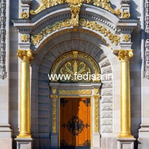 Hotel Main Entrance Gate Design for Luxury Architecture No-700